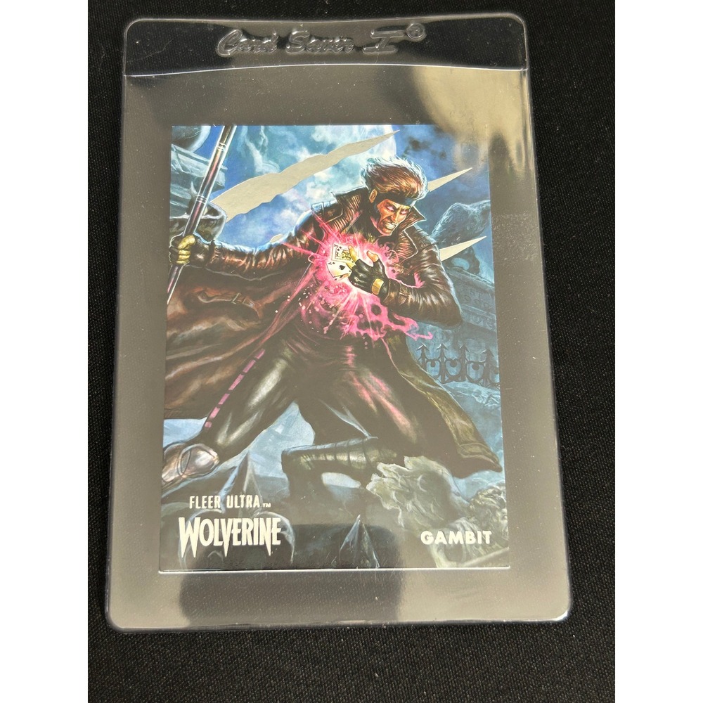 Fleer Ultra Wolverine Gambit Marvel Trading‎ Card X-Men 1995 Collectible